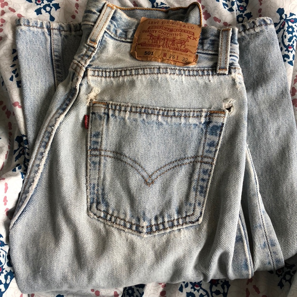 Levi’s vintage boyfriend jeans
